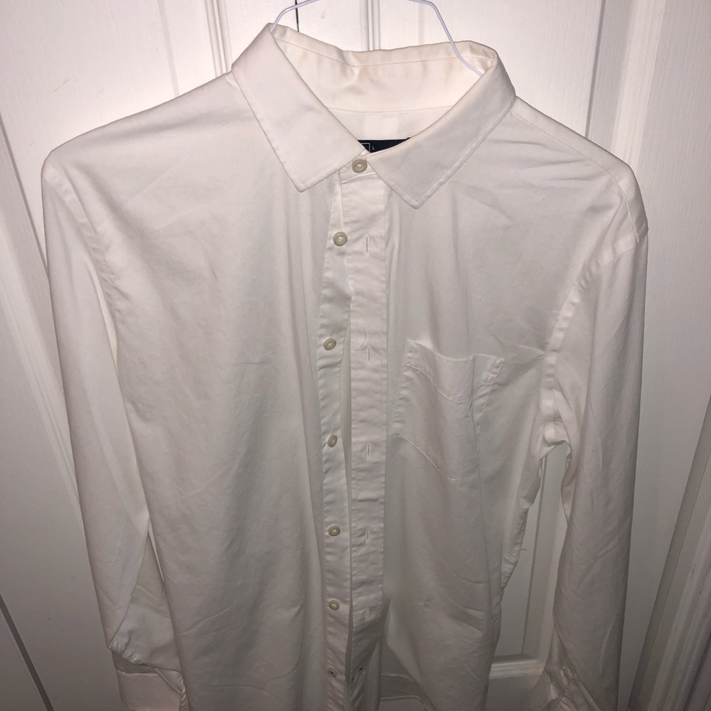 Men’s L Gap Dress Shirt White